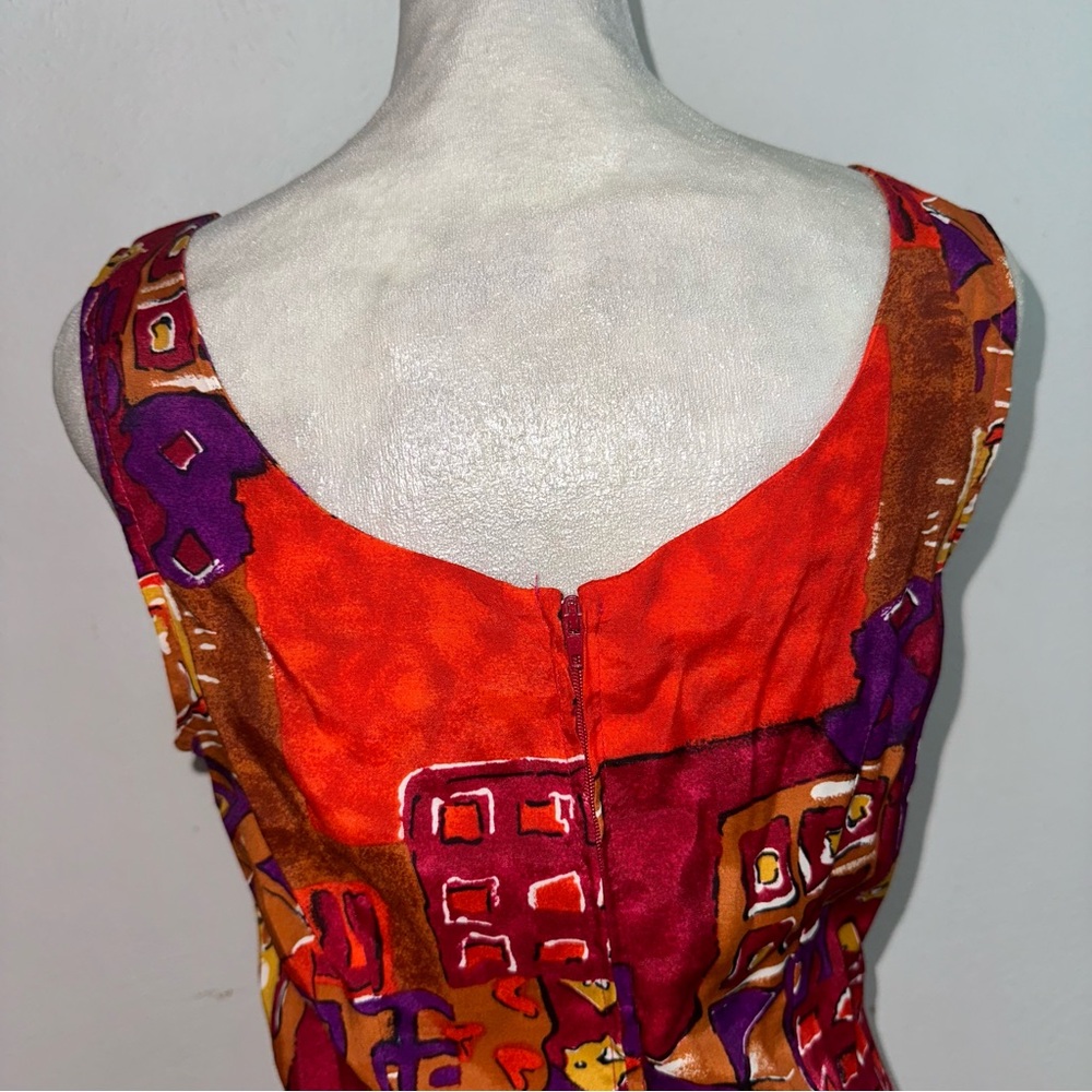 Vintage Rampage Abstract Mini Dress - Picture 4 of 9